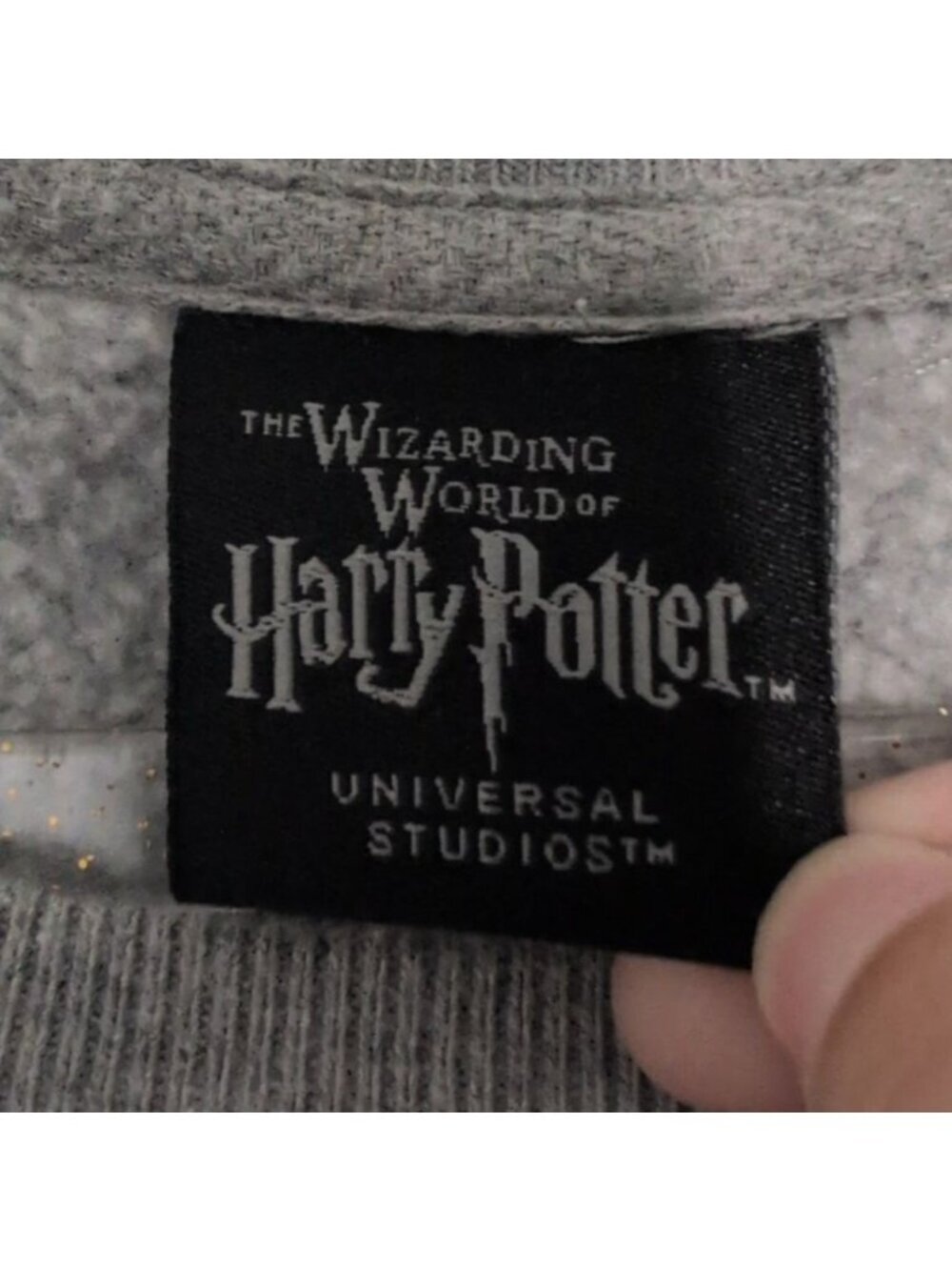 Wizarding World of Harry Potter Gryffindor Sweatshirt Adult Size Medium Gray - Picture 5 of 8
